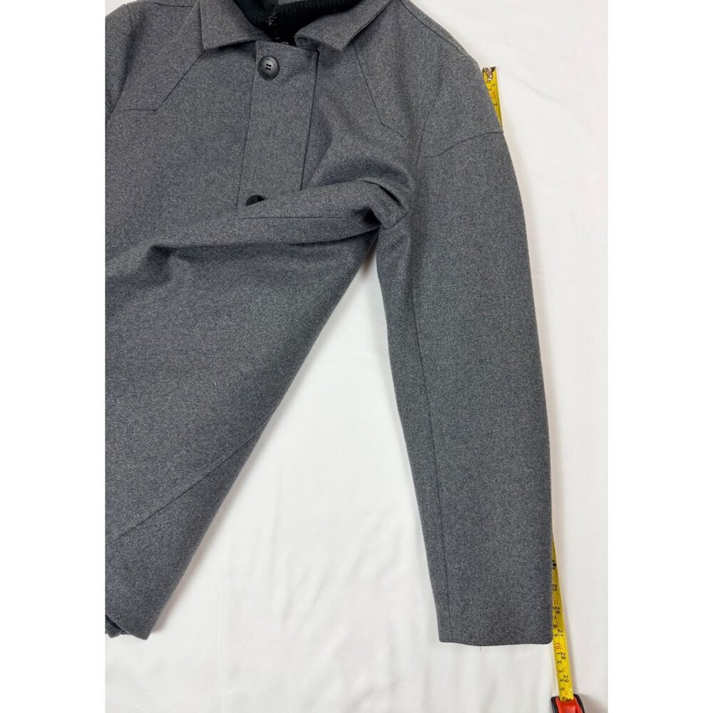 Executive Power | Vince Camuto Melton Car Coat | Old Money Menswear | Medium - Picture 11 of 15